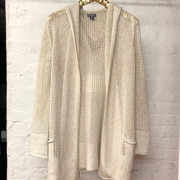 eddie bauer hooded sweater